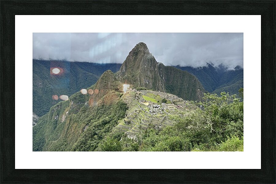 Machu Picchu Picture Frame print