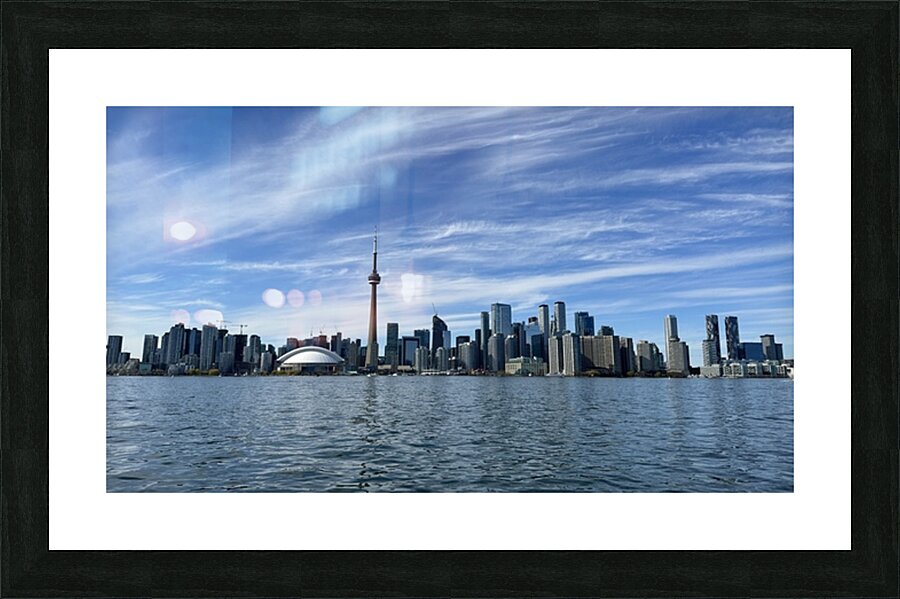 Toronto Skyline Picture Frame print