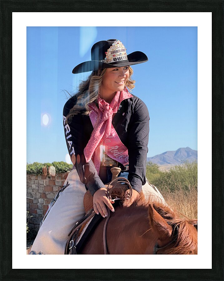 Rodeo Queen Picture Frame print