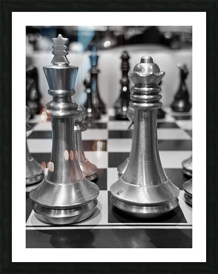 Chess Royalty Picture Frame print