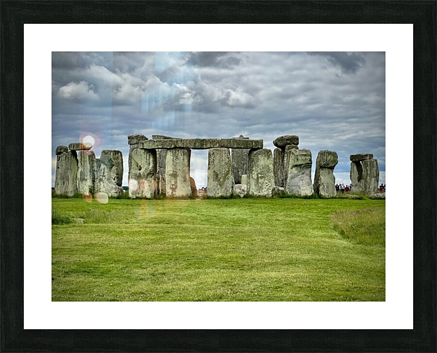 Stonehenge Picture Frame print