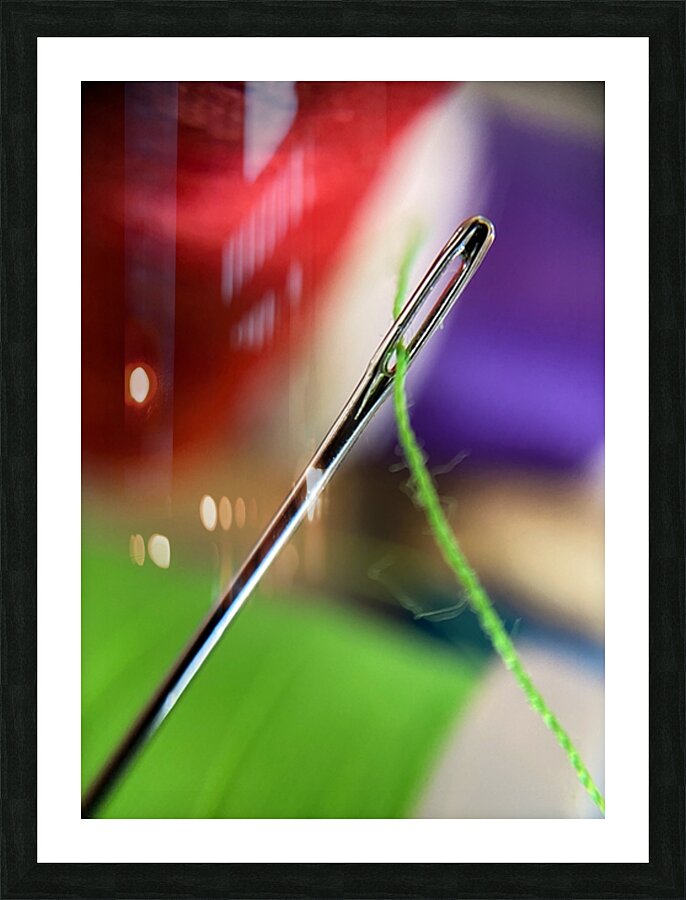 The Eye of The Needle Picture Frame print