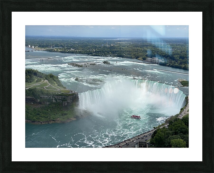 Niagara From Above Picture Frame print