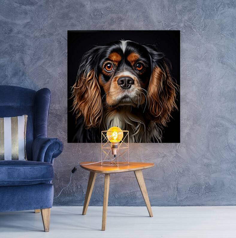 King Charles Spaniel AI Reproduction