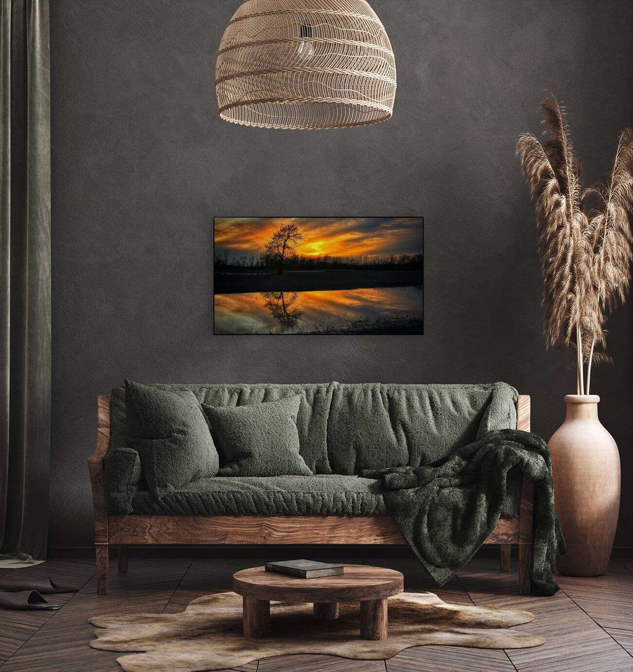 Sunset Reflection Reproduction