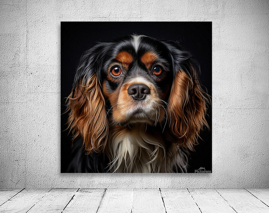 King Charles Spaniel AI Wall Preview