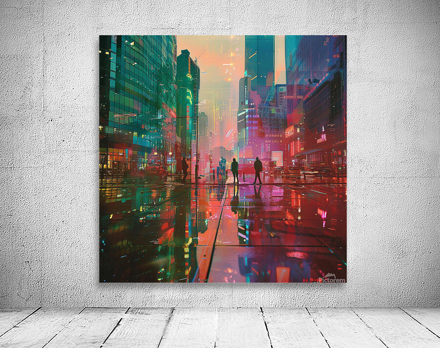 Spectral Hues AI Wall Preview