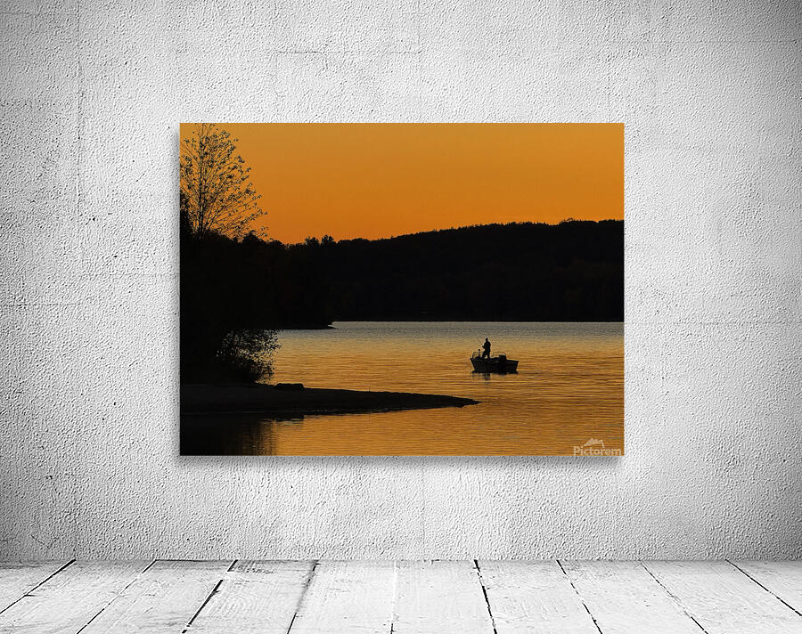 Sunset Fishing Wall Preview