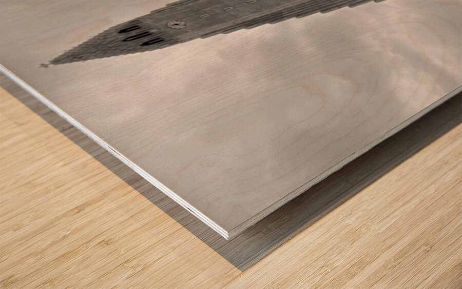 Hallgrimskirkja Wood print