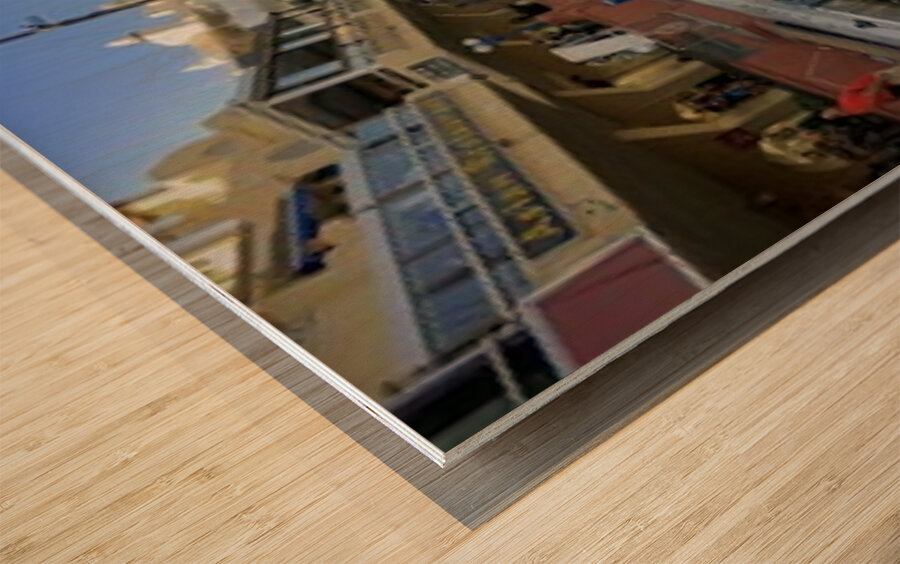 Benalmadena Impression sur bois