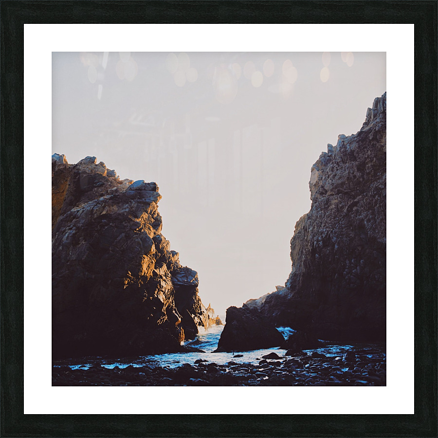 Off The Beaten Path Picture Frame print
