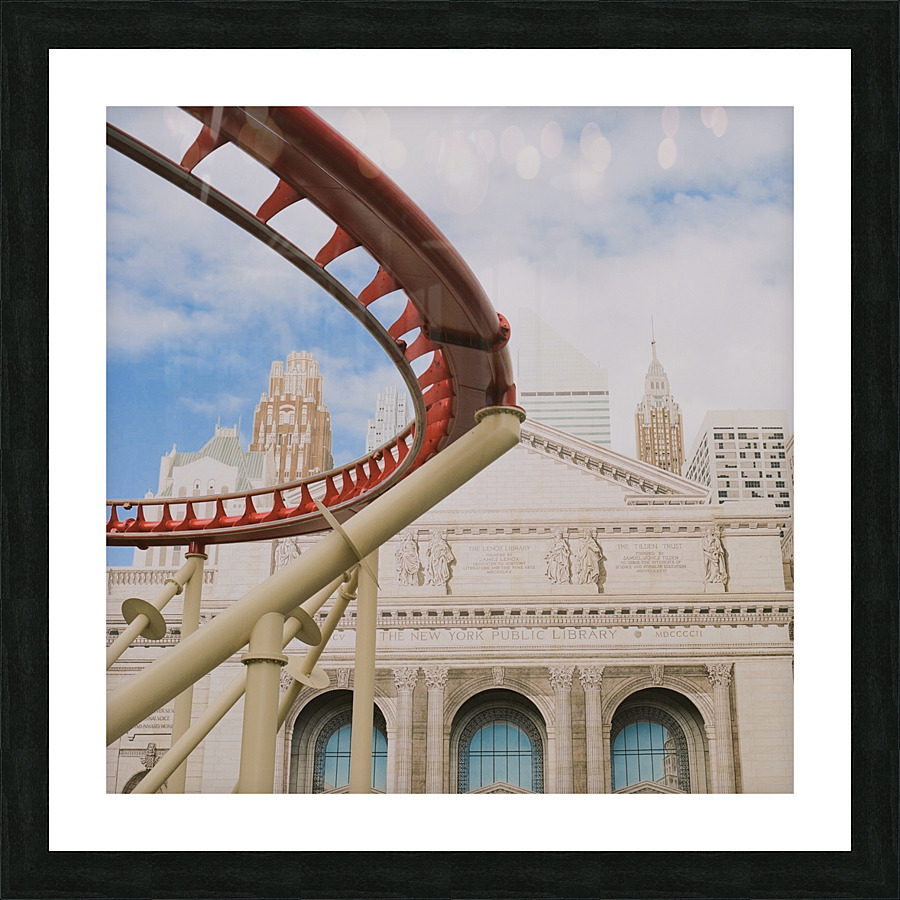 Facades Picture Frame print