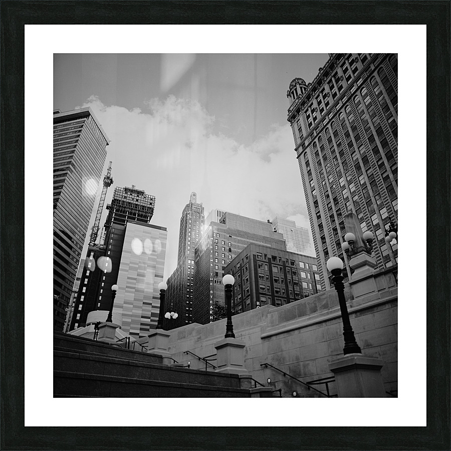 Chicago Picture Frame print
