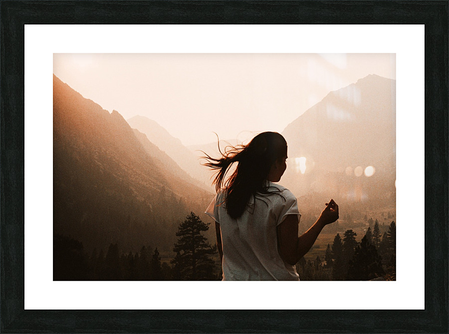 Hazy Love Picture Frame print