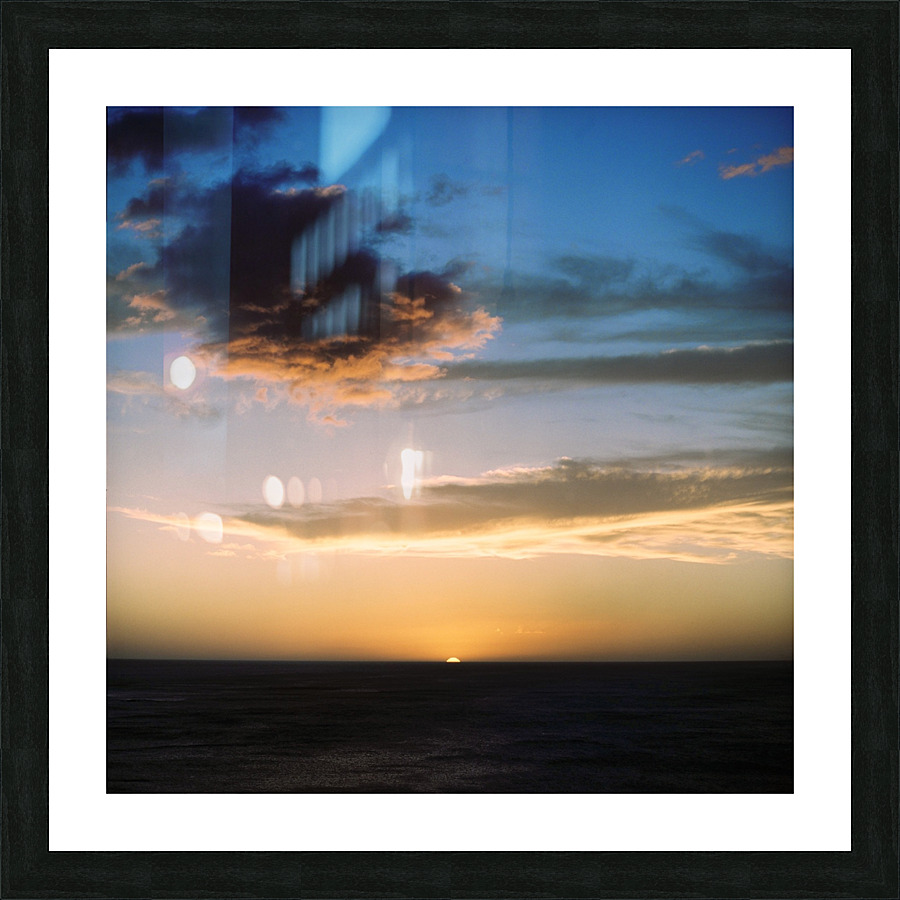 Playa Flamingo Picture Frame print