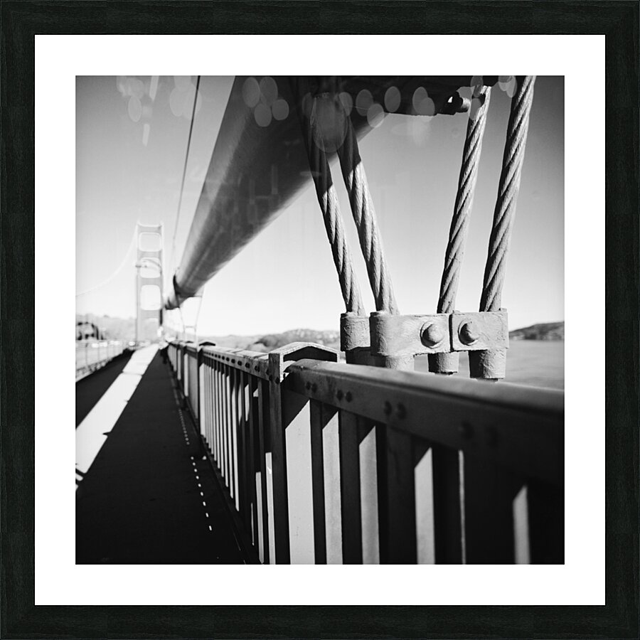 Bay Bridge Picture Frame print