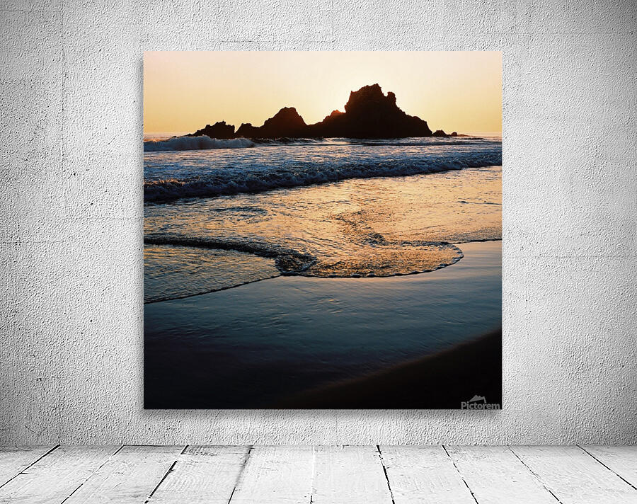 Sundown On Big Sur Wall Preview