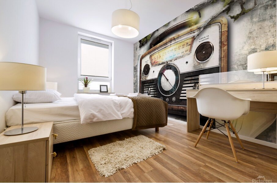 Radio Art 1 Mural print
