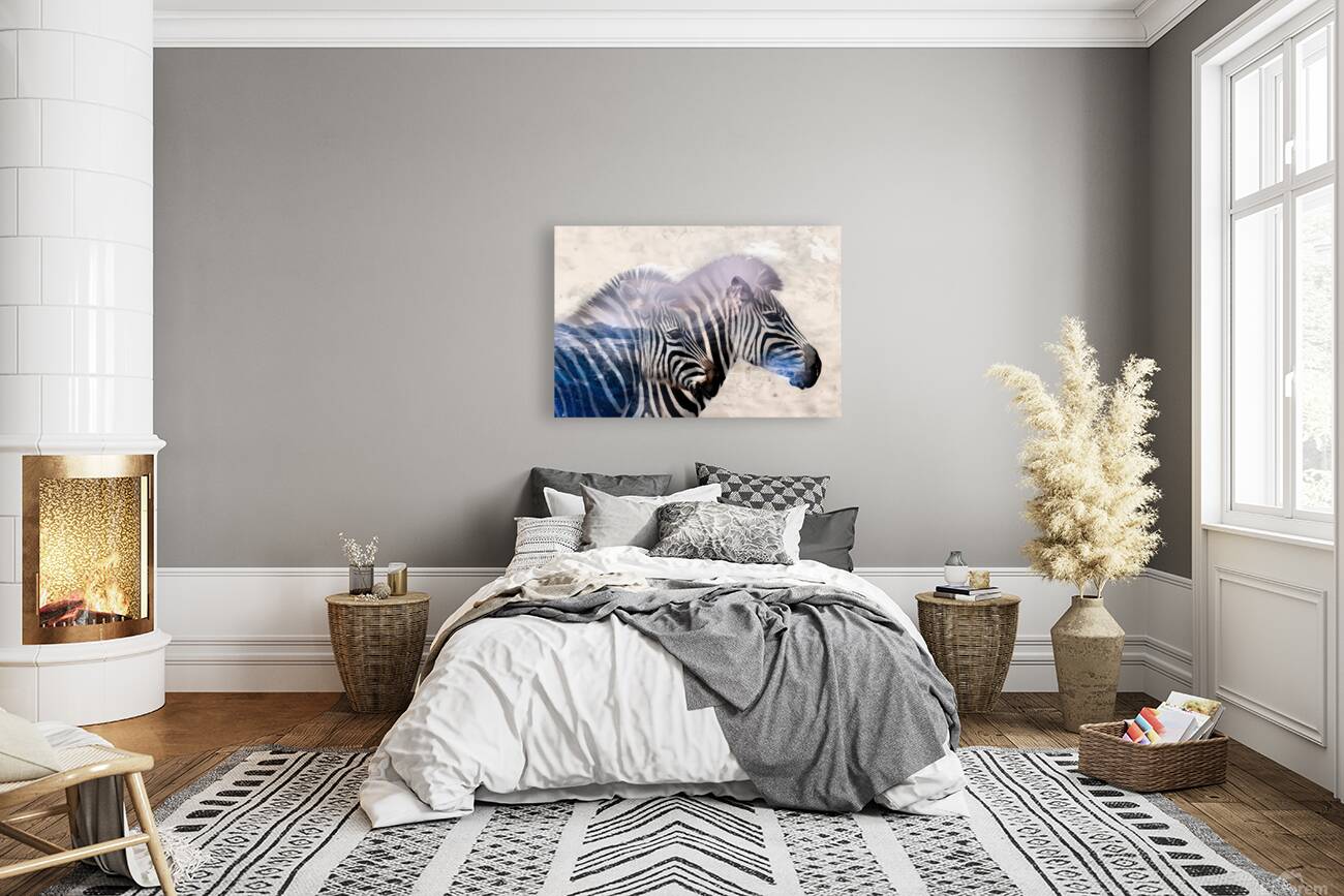 Zebra art 2 Reproduction