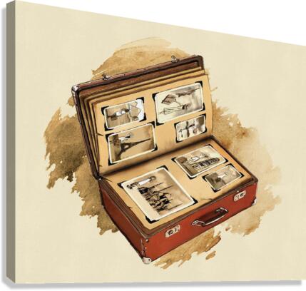 Travel Memories Canvas Print