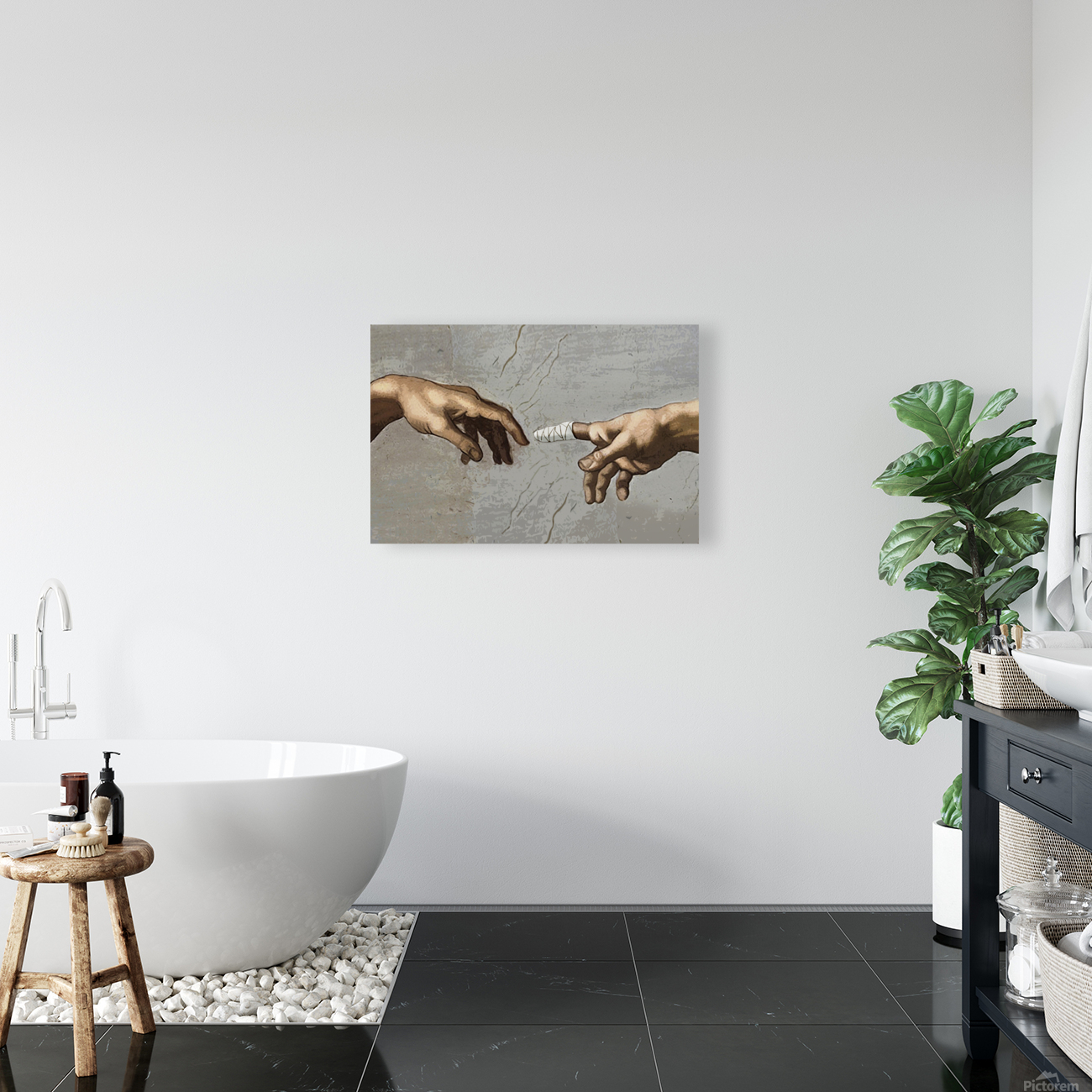 The Creation of Adam Reproduction