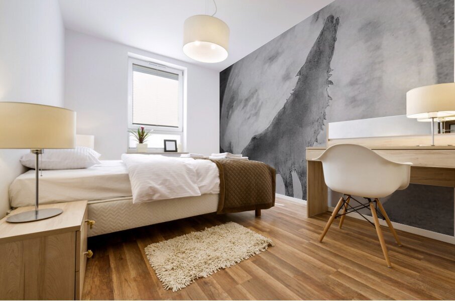 Wolf Mural print