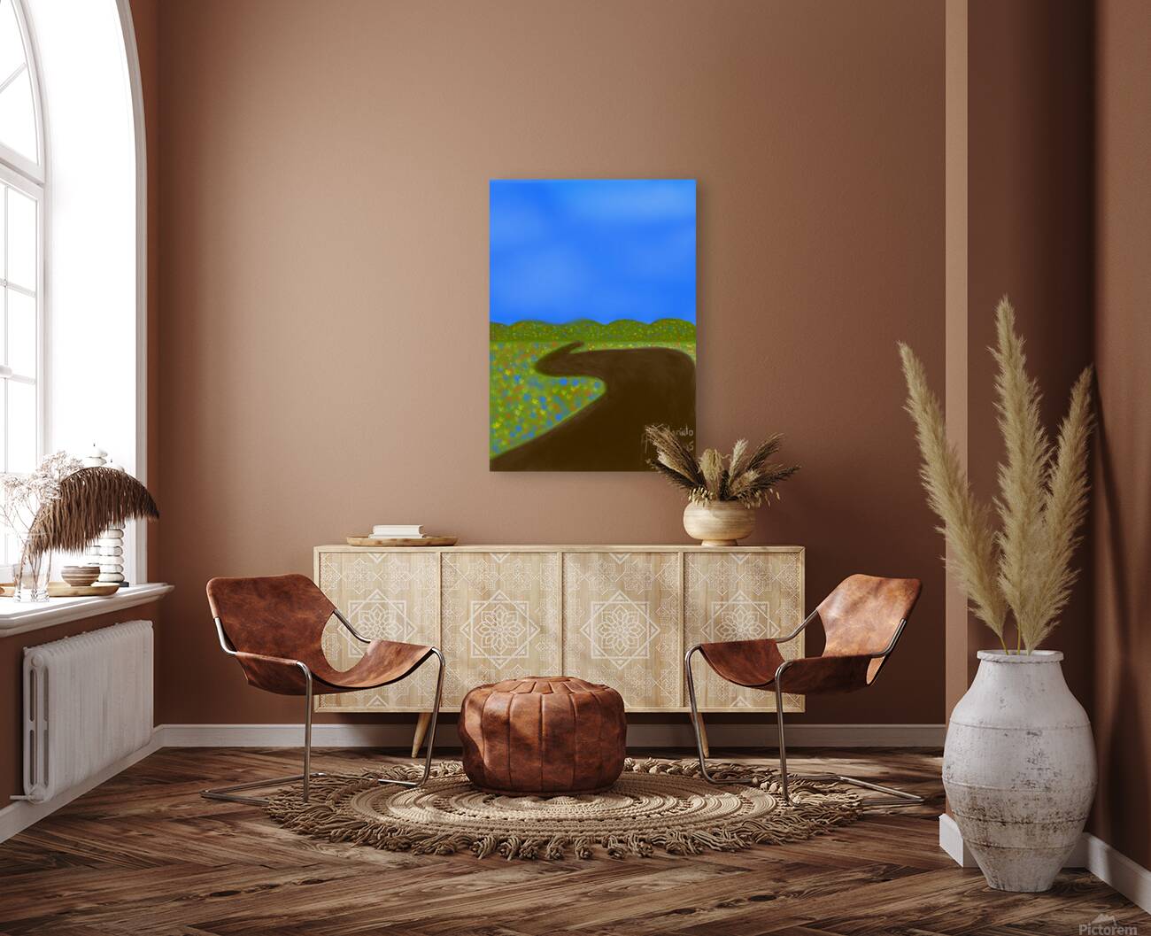 Peaceful Landscape Reproduction