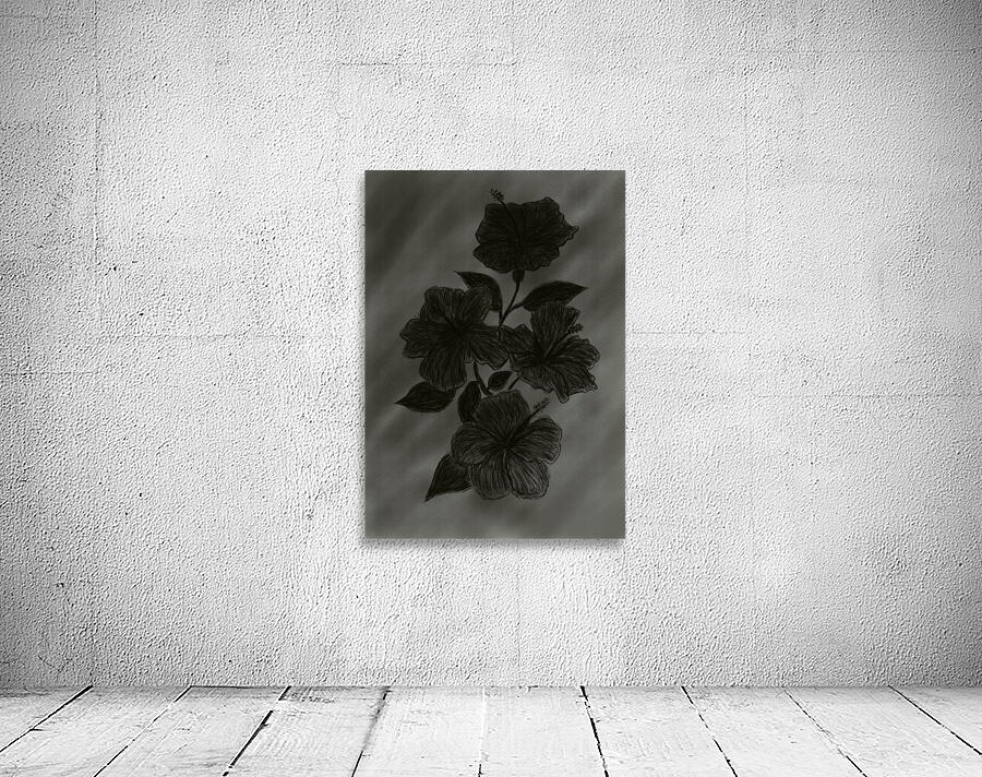 Hibiscus Glow Wall Preview