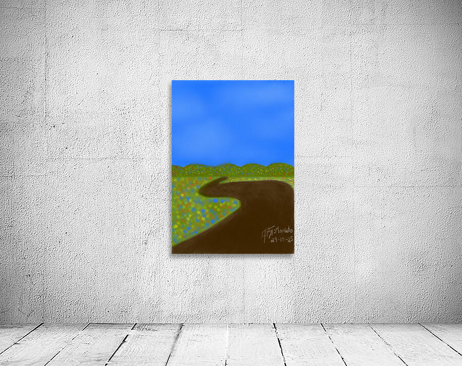 Peaceful Landscape Wall Preview