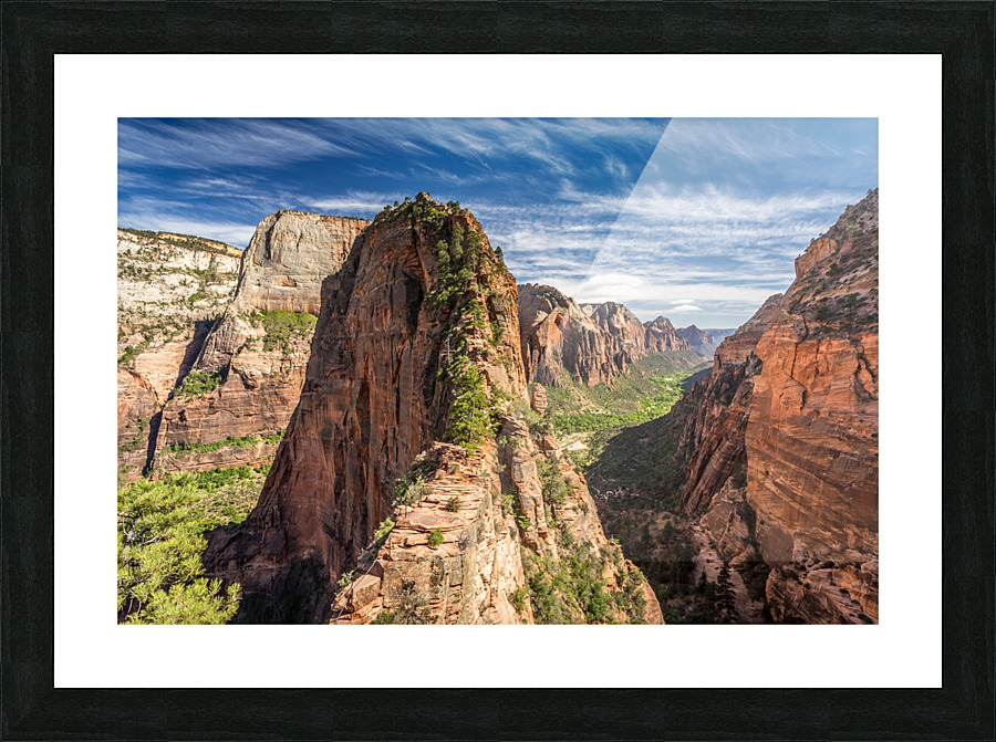 Angels Landing Picture Frame print