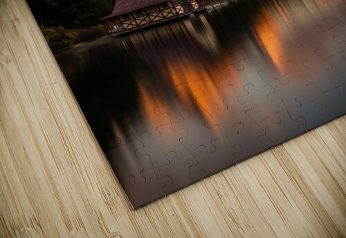 Dramatic Sunset at Maligne Lake Pierre Leclerc Photography puzzle