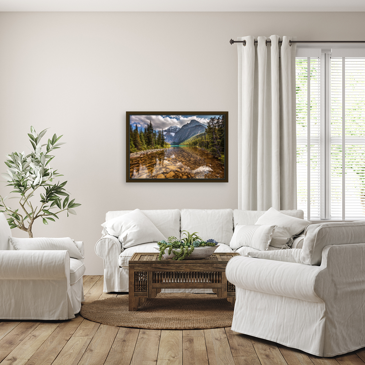 Mount Edith Cavell Splendor Reproduction