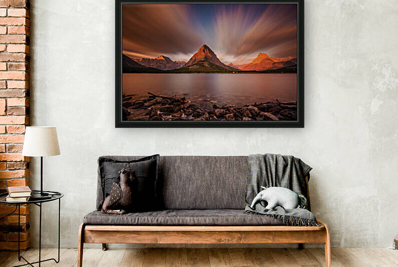 Dramatic Sunrise In Glacier National Park by Pierre Leclerc Photography