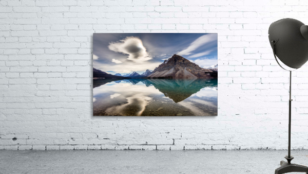 Bow Lake Alberta Wall Preview