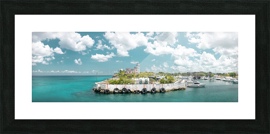 Harbor Picture Frame print