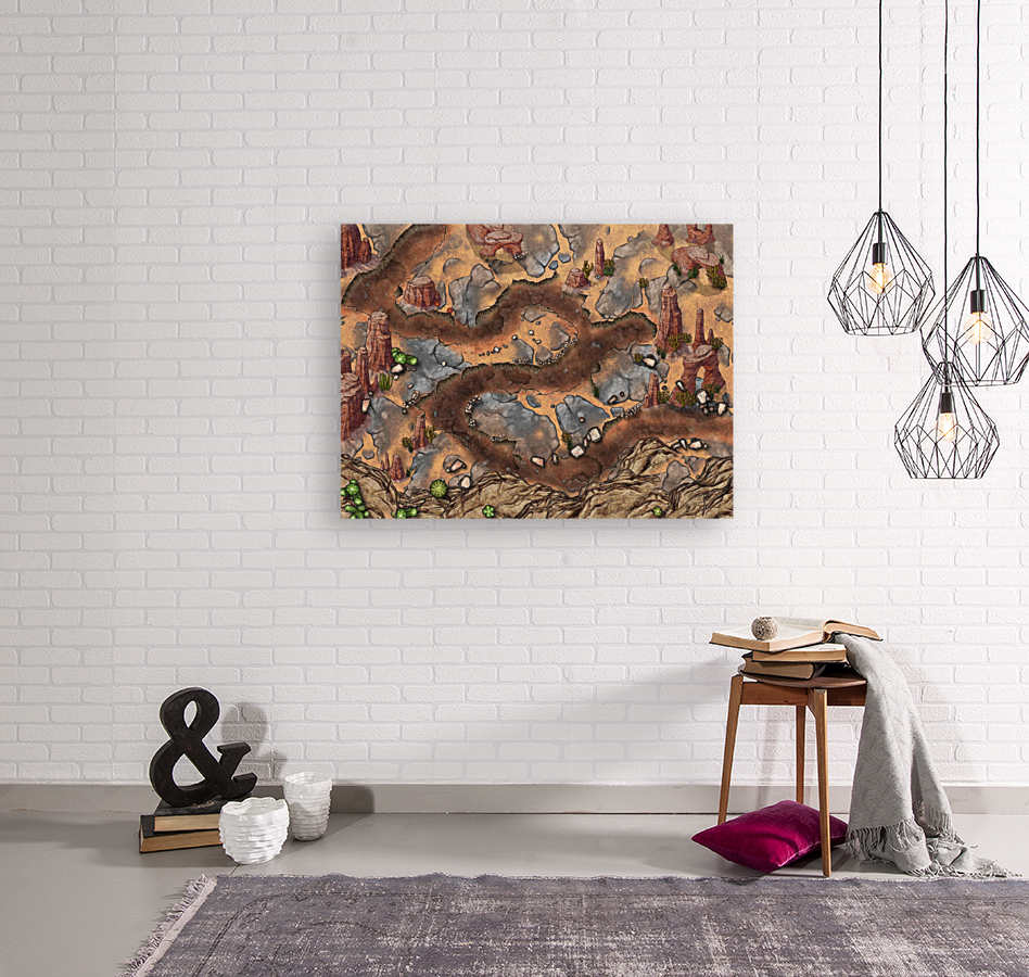 Winding Mountain Pass  Reproduction