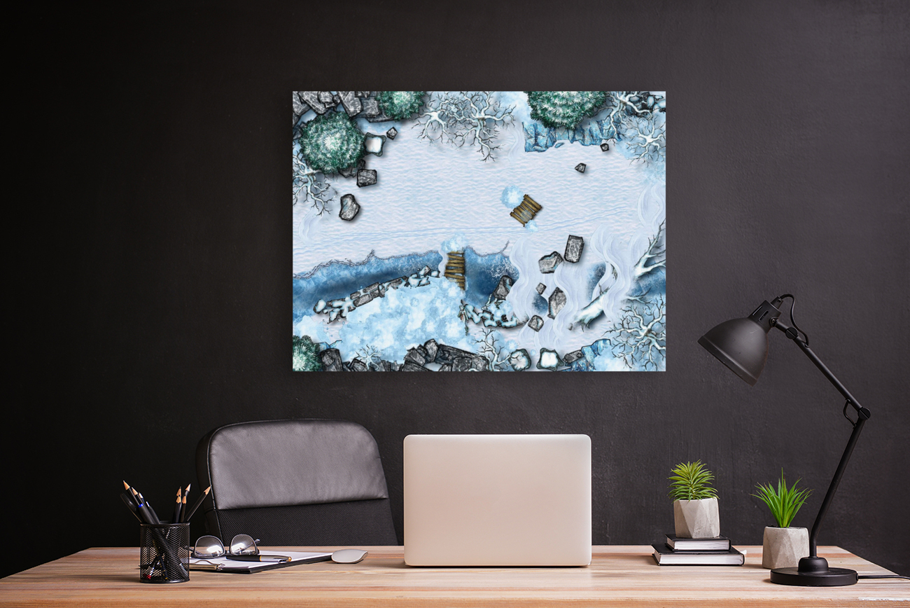 The Winter Path Reproduction