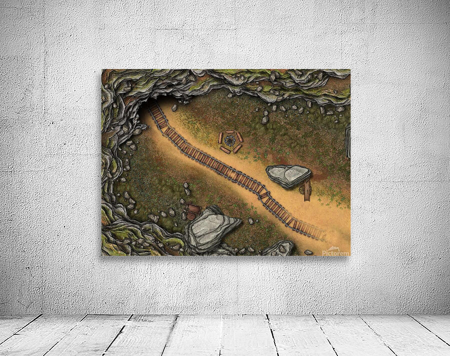 mountain Mine cave  Wall Preview