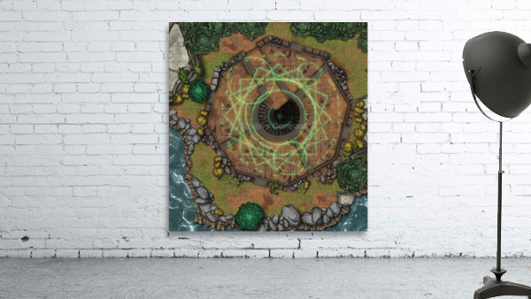 Crumbled Wizard Tower Wall Preview