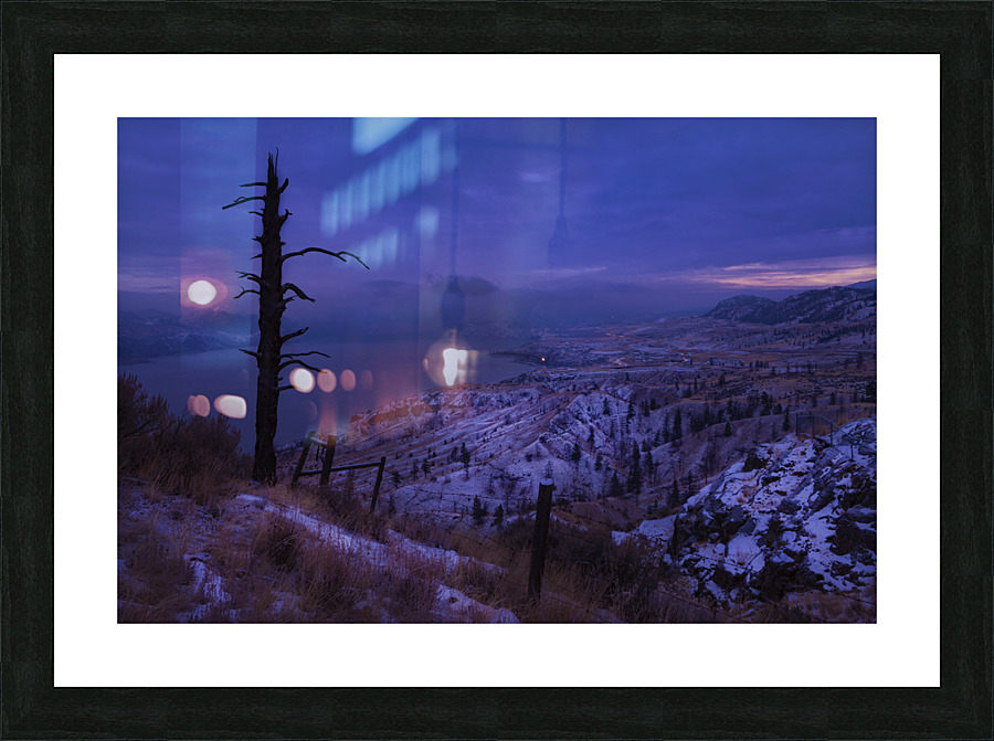 Purple Dream Picture Frame print