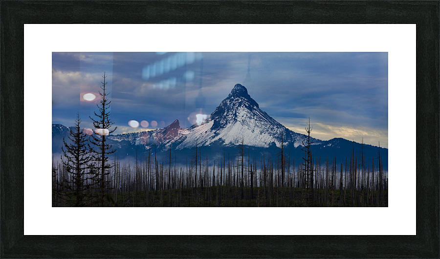 Mount Washington Picture Frame print