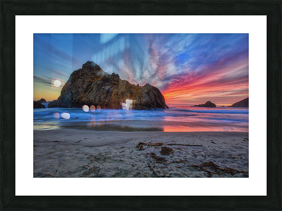 Poseidons Gate Part VI Picture Frame print