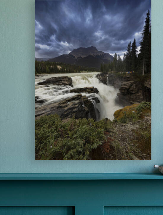 Athabasca Falls by Janusz Sobolewski