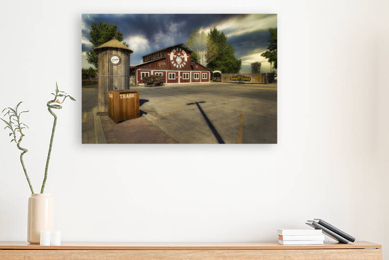 The Red Barn by Janusz Sobolewski
