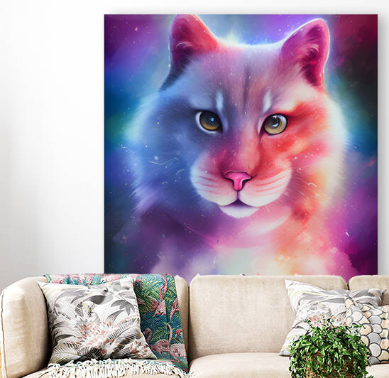 Abstract Cat by Elemiz