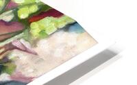 greenhousepansy border HD Metal print