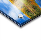 Autumn Colours Along Lake Acrylic print