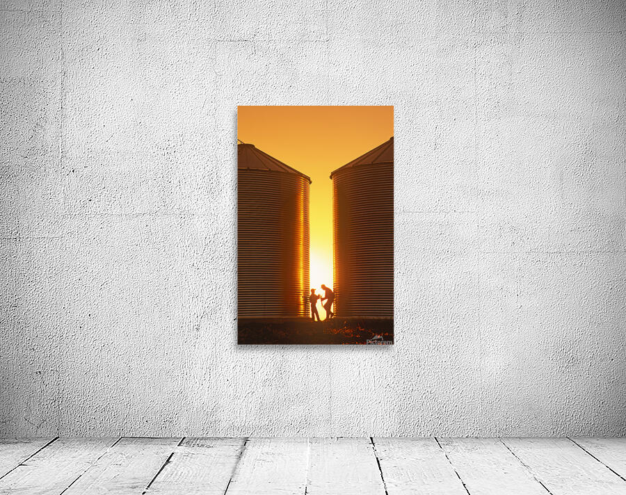 Father and Son Farmers Wall Preview