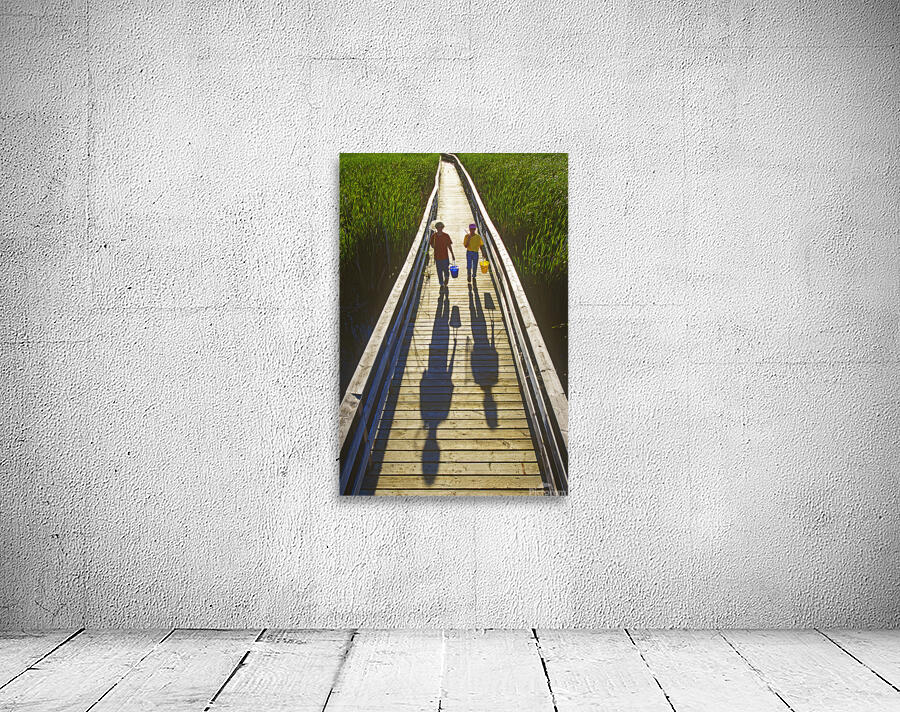 A Day of Catching Marsh Life Wall Preview