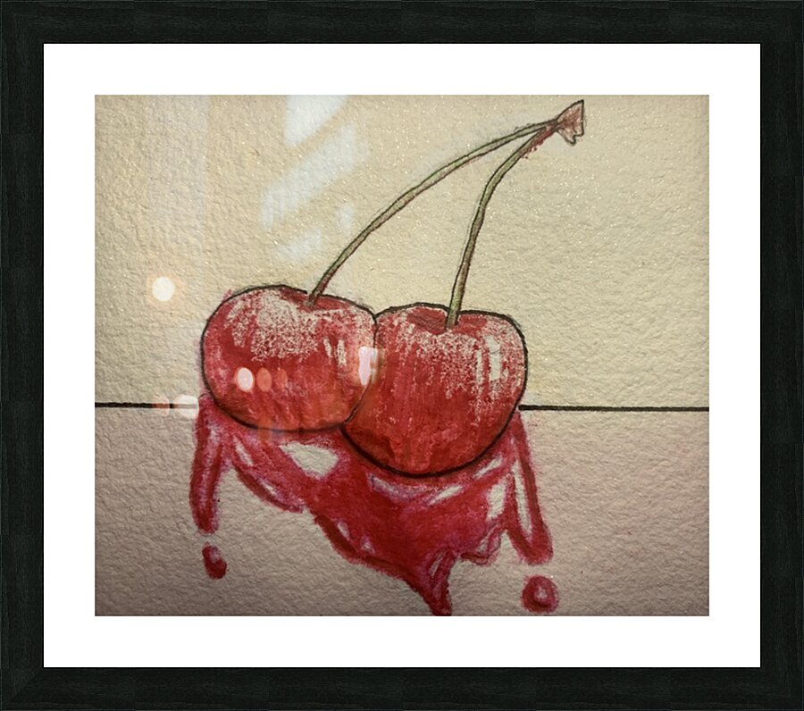 Cherries 4 Picture Frame print